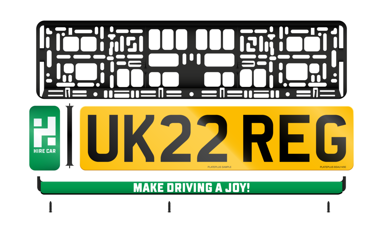 PlatePlus Number Plate Holders More Visible Than Others