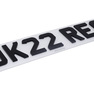 Number Plates for Badge and Strip Frame