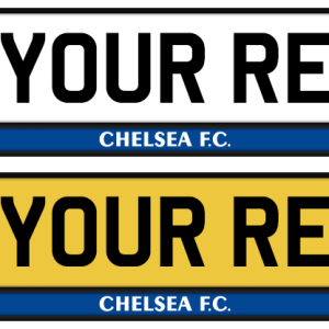 Chelsea Logo & Colour Strip