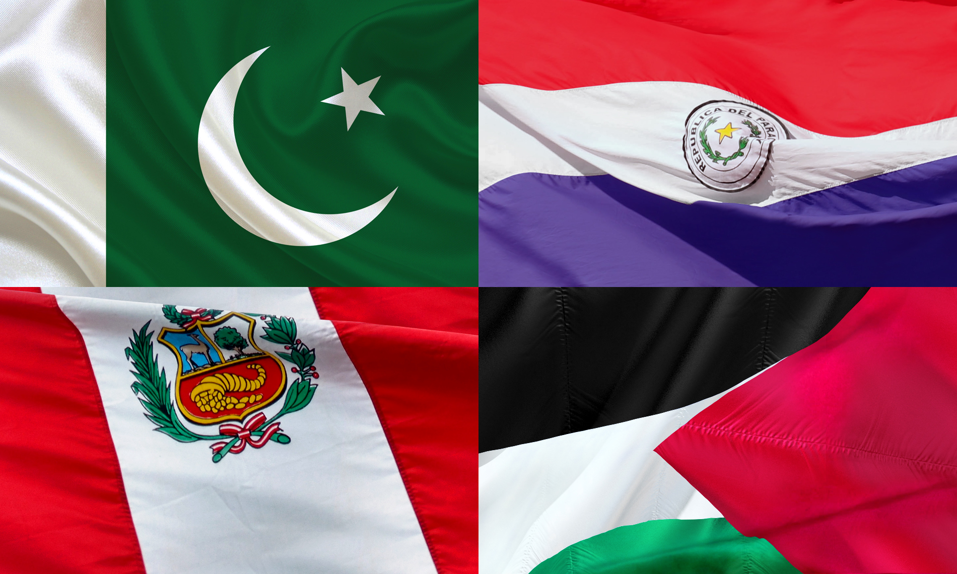 International Flags 'P-R'