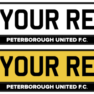Peterborough United Logo & Mono Strip