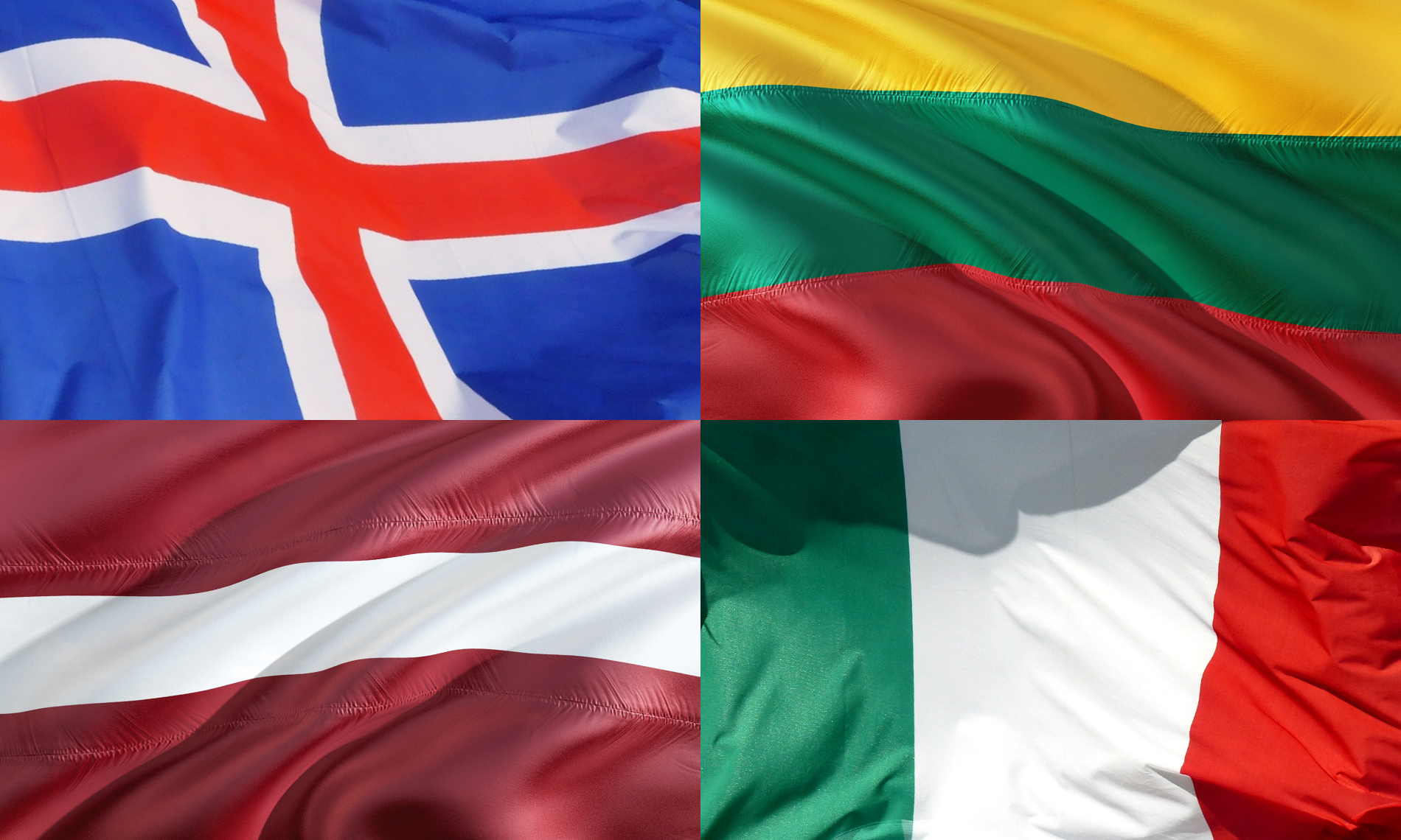 European Flag Badges 'H-L'