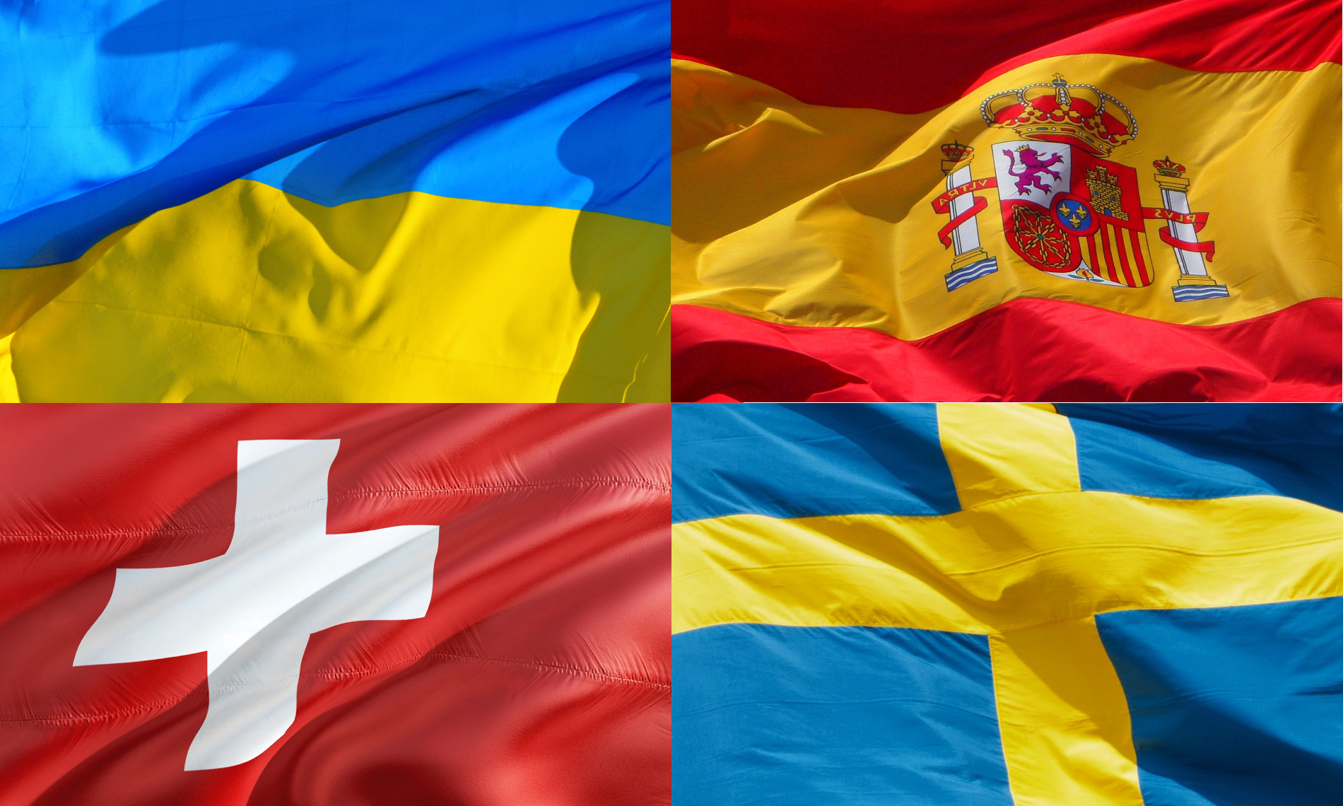 European Flag Badges 'S-Z'