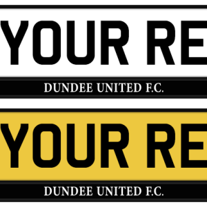Dundee United Logo & Mono Strip