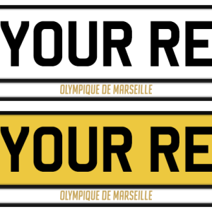 Olympique Marseilles Logo & Colour Strip