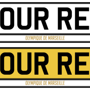 Olympique Marseilles Colour Strip