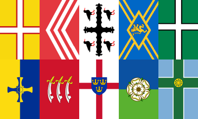 UK Regional Flags 'D-G'